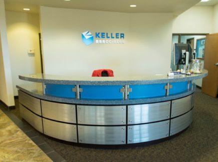 Curved Stainless Steel Standoff Panels